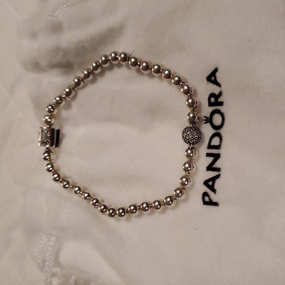 Pandora sterling silver bracelet